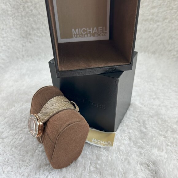 Brand New Michael Kors Khaki Mini Madison Ladies Watch - Brand New, Never worn. main image 5